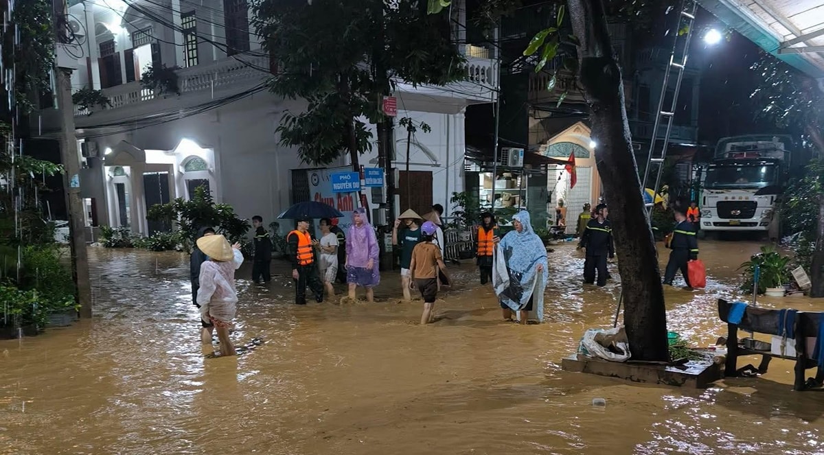 mực nước trên sông mã qua sơn la tăng nhanh, nhiều nơi ngập úng cục bộ hình ảnh 3 muc nuoc tren song ma qua son la tang nhanh, nhieu noi ngap ung cuc bo hinh anh 3