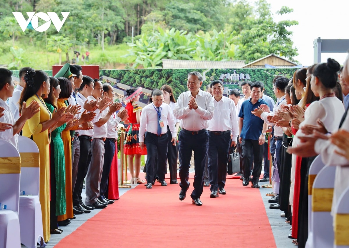 tổng bí thư tô lâm công trình của lòng dân không được để chậm trễ dàn trải hình ảnh 1 tong bi thu to lam cong trinh cua long dan khong duoc de cham tre dan trai hinh anh 1