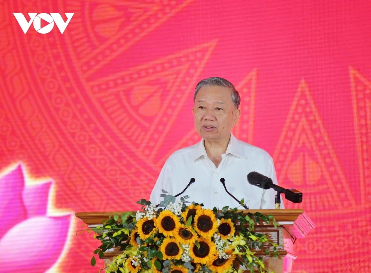 tổng bí thư tô lâm công trình của lòng dân không được để chậm trễ dàn trải hình ảnh 2 tong bi thu to lam cong trinh cua long dan khong duoc de cham tre dan trai hinh anh 2