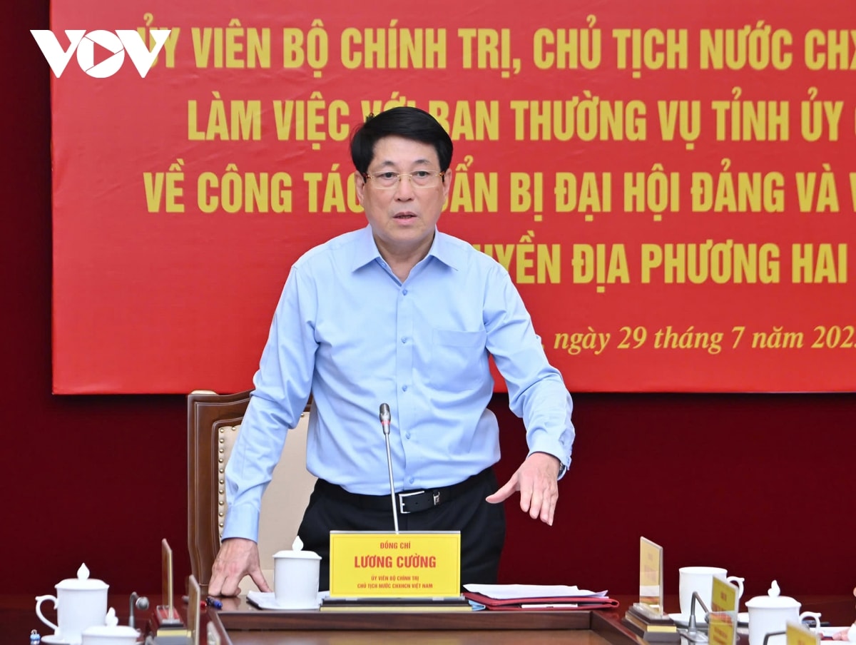 chủ tịch nước làm việc với tỉnh quảng ninh về vận hành chính quyền địa phương 2 cấp hình ảnh 2 chu tich nuoc lam viec voi tinh quang ninh ve van hanh chinh quyen dia phuong 2 cap hinh anh 2