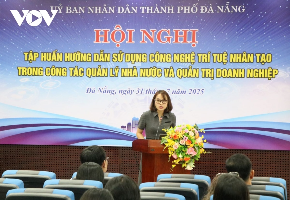 Đà nẵng ứng dụng ai trong quản lý nhà nước và quản trị doanh nghiệp hình ảnh 1 Da nang ung dung ai trong quan ly nha nuoc va quan tri doanh nghiep hinh anh 1