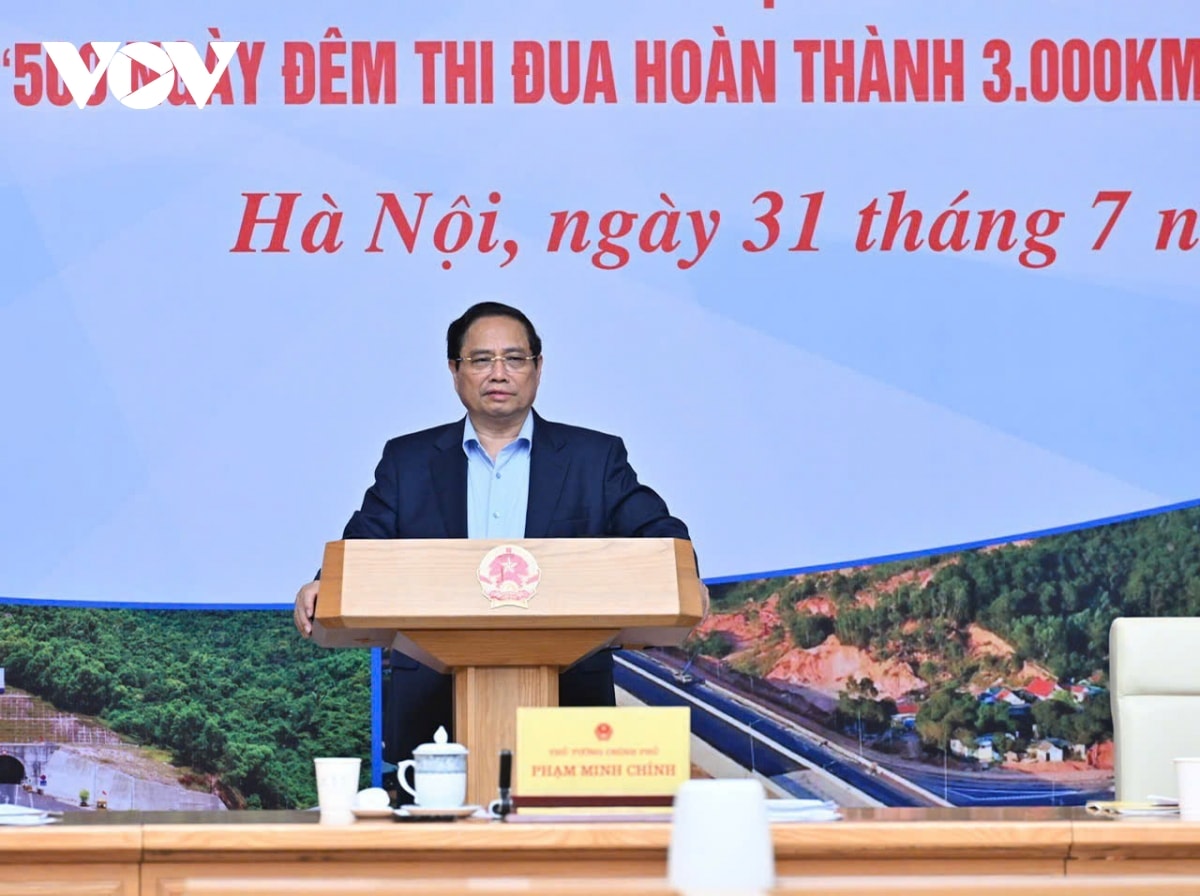 thủ tướng dứt khoát phải hoàn thành mục tiêu 3.000 km cao tốc năm 2025 hình ảnh 2 thu tuong dut khoat phai hoan thanh muc tieu 3.000 km cao toc nam 2025 hinh anh 2