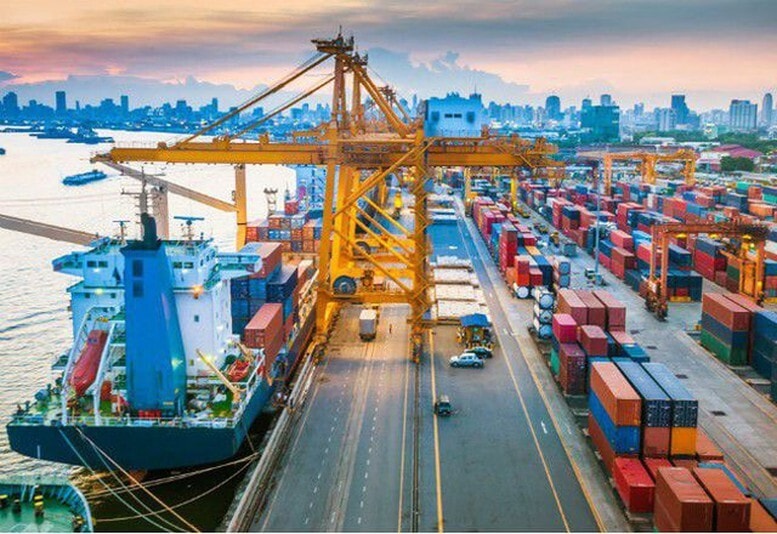7 tháng năm 2025, kim ngạch xuất khẩu hàng hoá của cả nước ước đạt 261,8 tỷ USD, tăng 14,6% so với cùng kỳ năm 2024. (Ảnh minh họa)