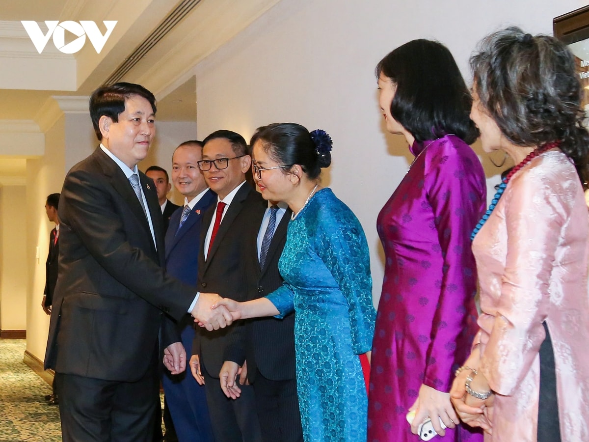 chủ tịch nước lương cường làm việc với các Đại sứ việt nam tại khu vực châu phi hình ảnh 5 chu tich nuoc luong cuong lam viec voi cac Dai su viet nam tai khu vuc chau phi hinh anh 5