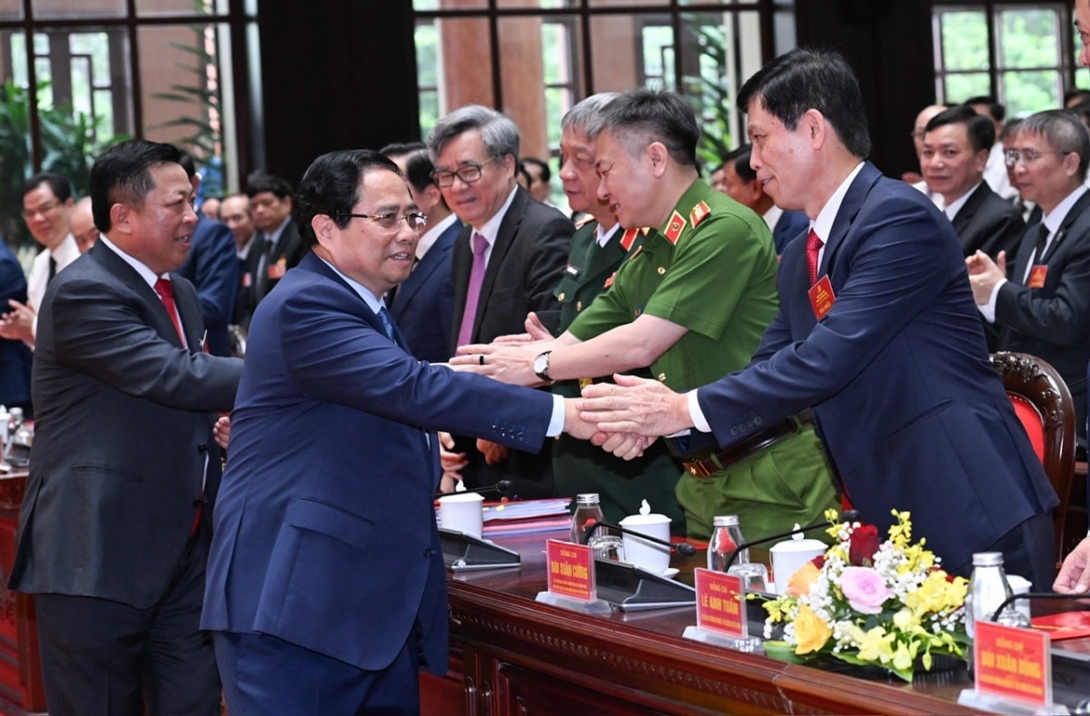 thủ tướng dự Đại hội Đại biểu Đảng bộ bộ xây dựng hình ảnh 1 thu tuong du Dai hoi Dai bieu Dang bo bo xay dung hinh anh 1