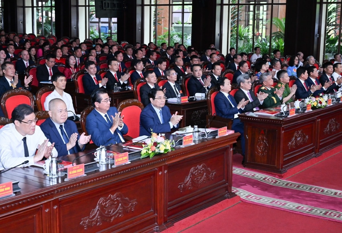 thủ tướng dự Đại hội Đại biểu Đảng bộ bộ xây dựng hình ảnh 4 thu tuong du Dai hoi Dai bieu Dang bo bo xay dung hinh anh 4