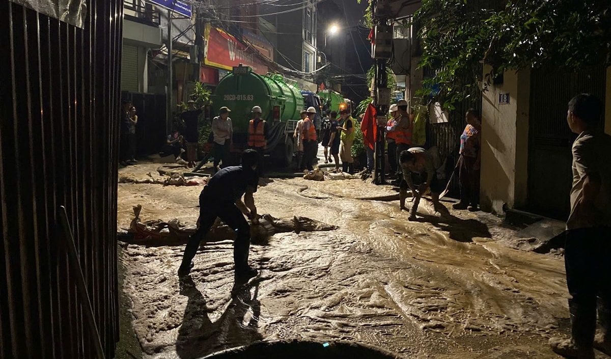 dung dịch bùn nhão, bọt khí phun trào ở núi trúc, hà nội hình ảnh 1 dung dich bun nhao, bot khi phun trao o nui truc, ha noi hinh anh 1