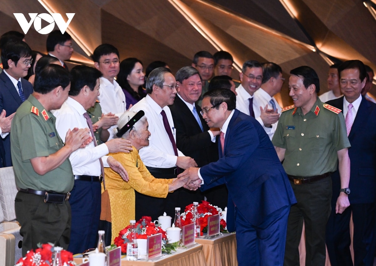 thủ tướng phạm minh chính dự Đại hội thi đua vì an ninh tổ quốc hình ảnh 2 thu tuong pham minh chinh du Dai hoi thi dua vi an ninh to quoc hinh anh 2