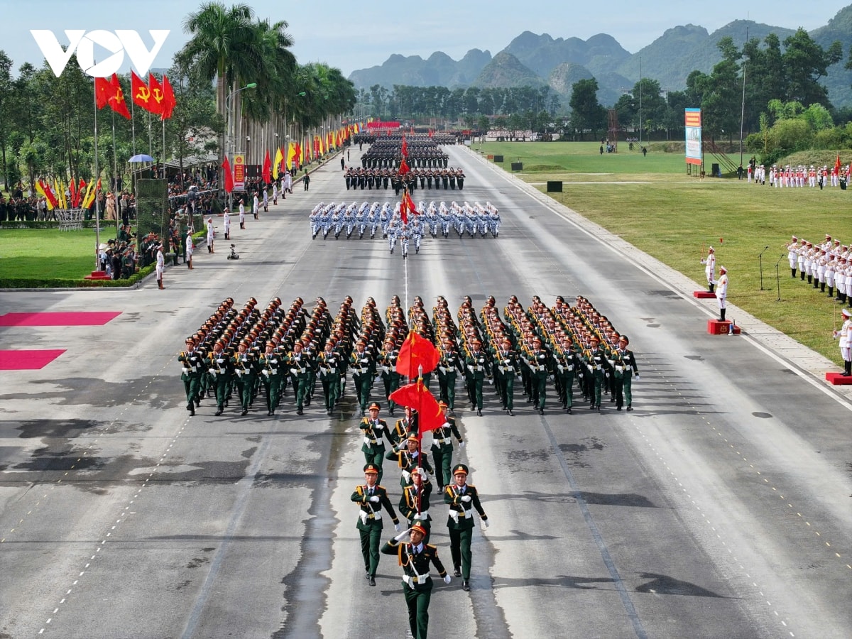 bo quoc phong thong tin luc luong nuoc ngoai tham gia dieu binh ky niem quoc khanh hinh anh 1