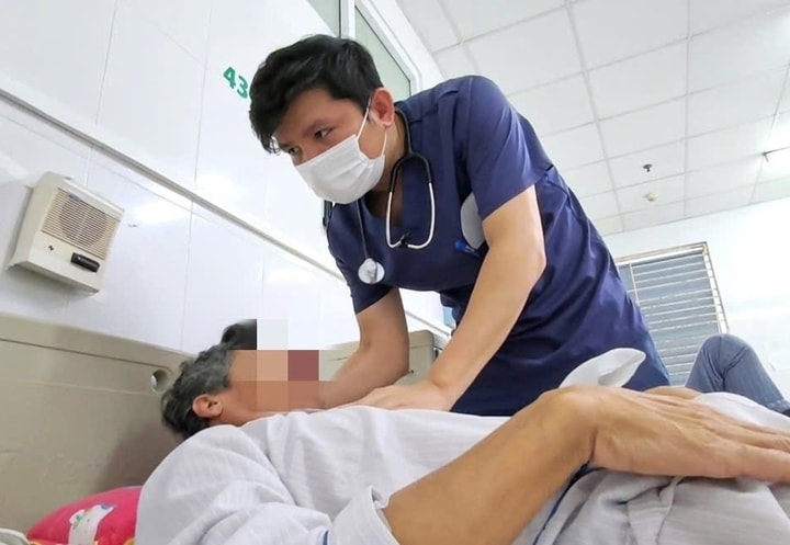 Người bệnh nhiễm liên cầu khuẩn điều trị tại Bệnh viện Bệnh Nhiệt đới Trung ương.