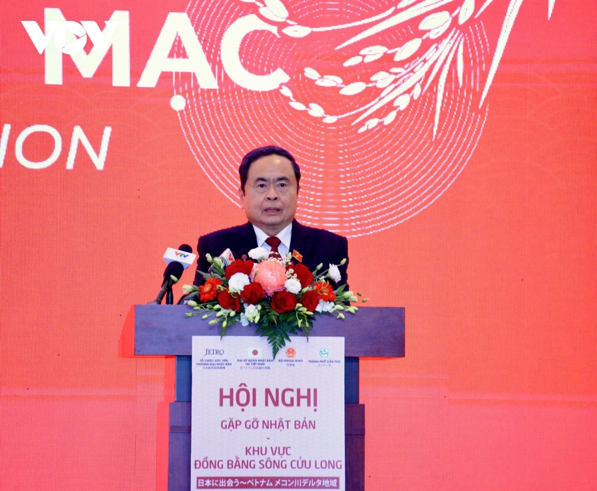 chu tich quoc hoi du hoi nghi gap go nhat ban - khu vuc Dong bang song cuu long hinh anh 1