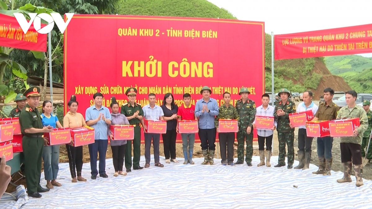 khoi cong xay dung hon 300 can nha cho nguoi dan Dien bien bi anh huong mua lu hinh anh 3