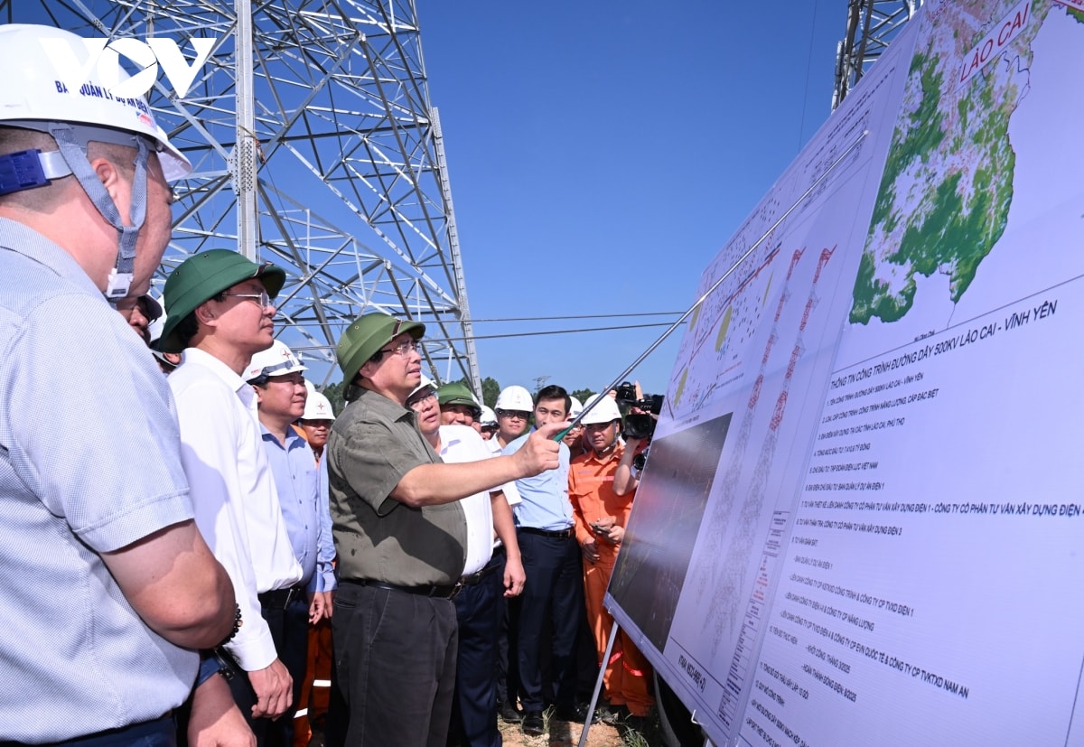 thủ tướng ngày 19 8 phải hoàn thành dự án Đường dây 500kv lào cai - vĩnh yên hình ảnh 1 thu tuong ngay 19 8 phai hoan thanh du an Duong day 500kv lao cai - vinh yen hinh anh 1