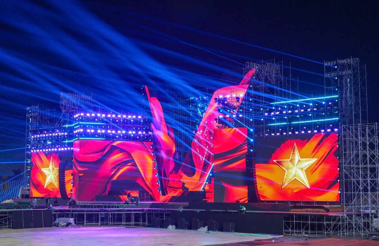 Quy mô sân khấu concert