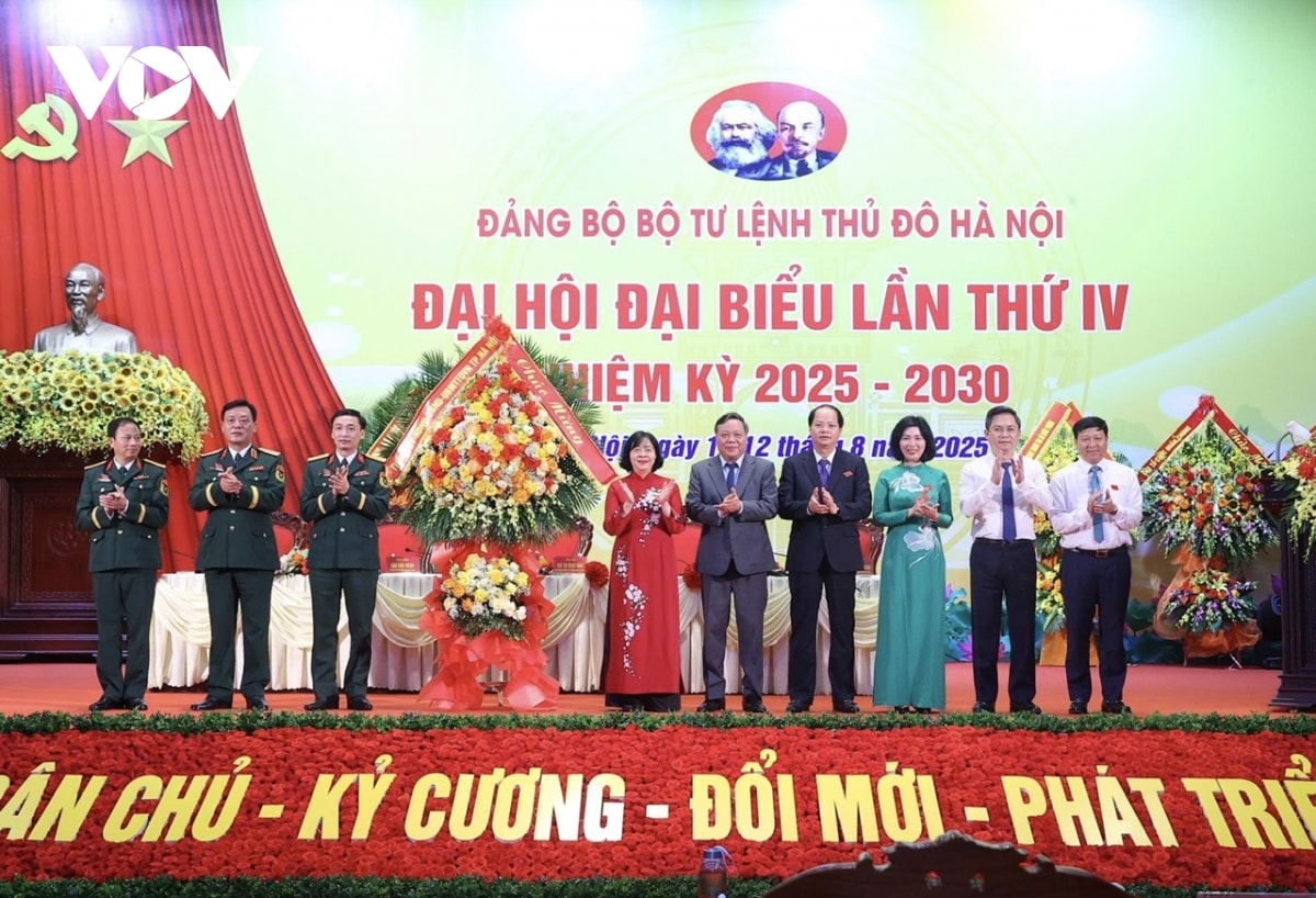 Đại hội Đảng bộ bộ tư lệnh thủ đô hà nội hình ảnh 3 Dai hoi Dang bo bo tu lenh thu do ha noi hinh anh 3