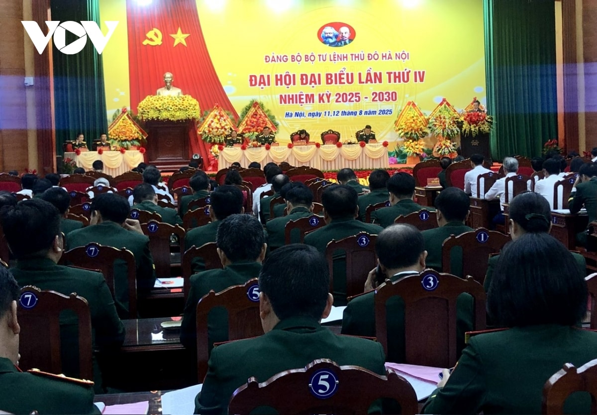 Đại hội Đảng bộ bộ tư lệnh thủ đô hà nội hình ảnh 2 Dai hoi Dang bo bo tu lenh thu do ha noi hinh anh 2