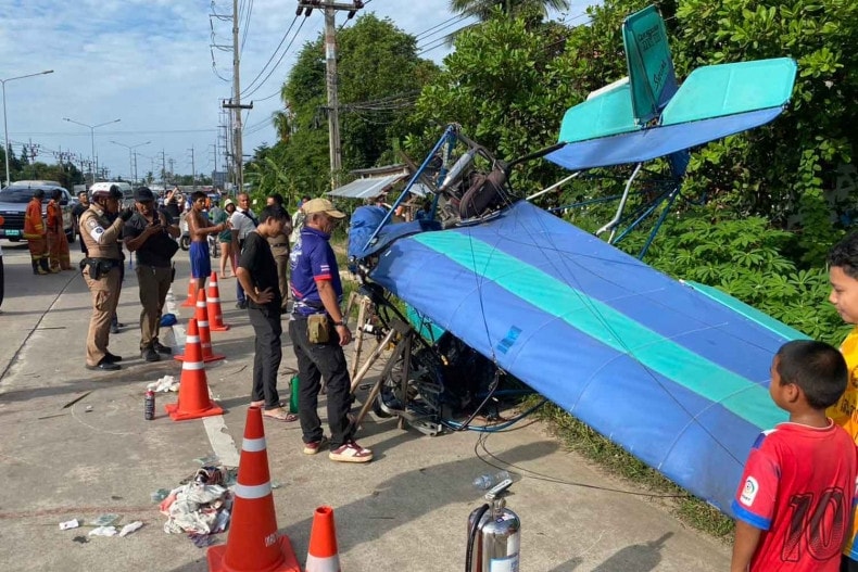 roi may bay hang sieu nhe o phuket thai lan khien 2 nguoi bi thuong hinh anh 1