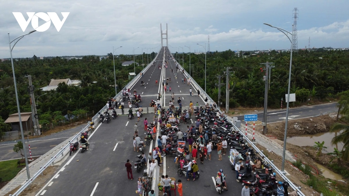 cầu rạch miễu 2 sẵn sàng cho ngày thông xe 19 8 hình ảnh 2 cau rach mieu 2 san sang cho ngay thong xe 19 8 hinh anh 2