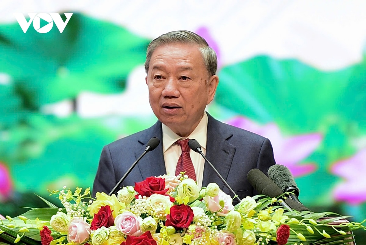 tong bi thu to lam chu tri buoi gap mat cac nguyen lanh dao Dang, nha nuoc hinh anh 8