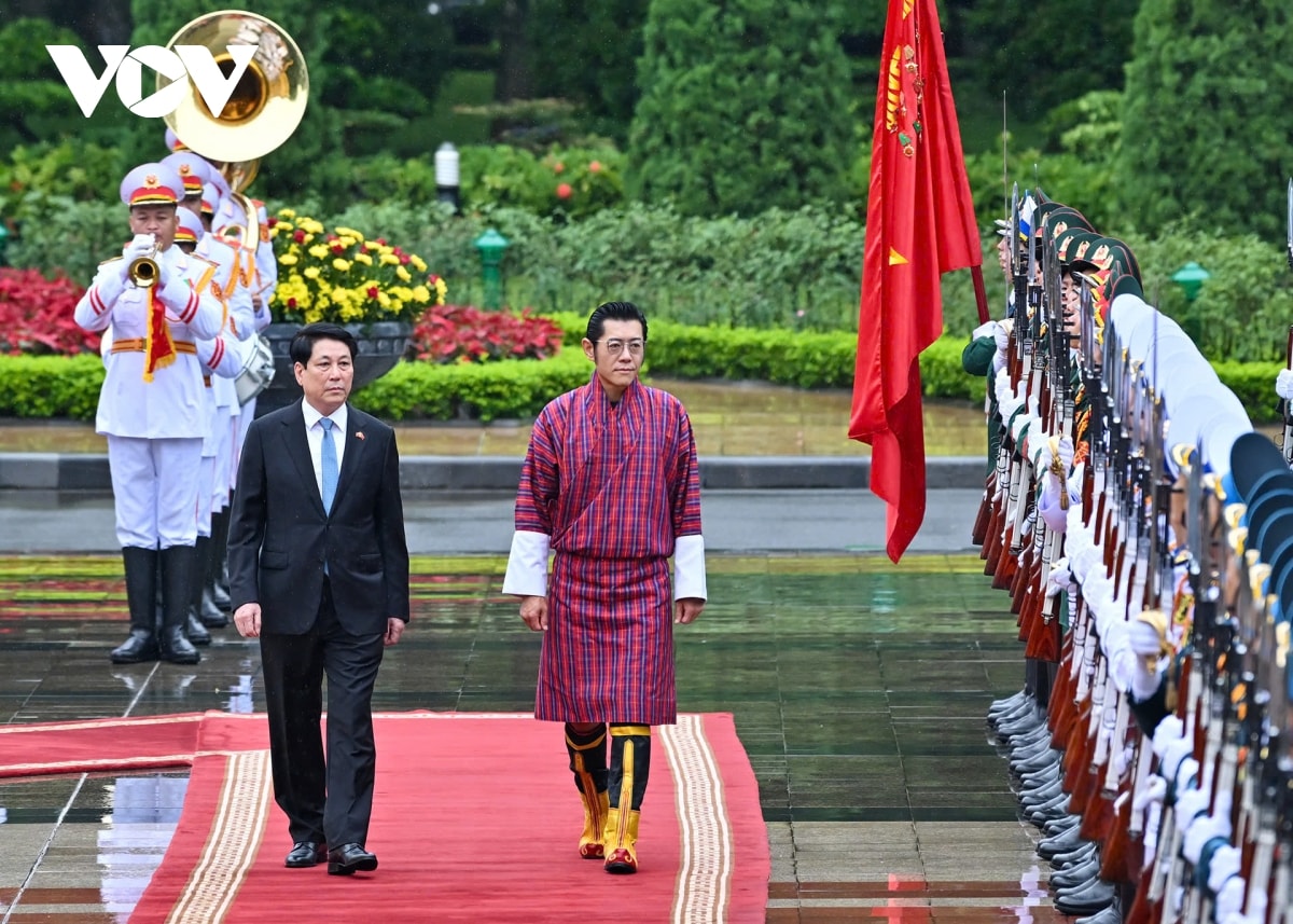 chu tich nuoc luong cuong chu tri le don va hoi dam voi quoc vuong bhutan hinh anh 3
