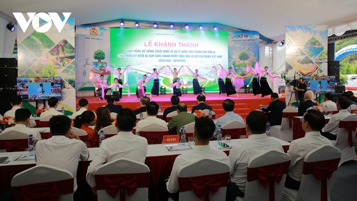 khánh thành công trình hệ thống thoát nước và xử lý nước thải thành phố sơn la hình ảnh 5 khanh thanh cong trinh he thong thoat nuoc va xu ly nuoc thai thanh pho son la hinh anh 5