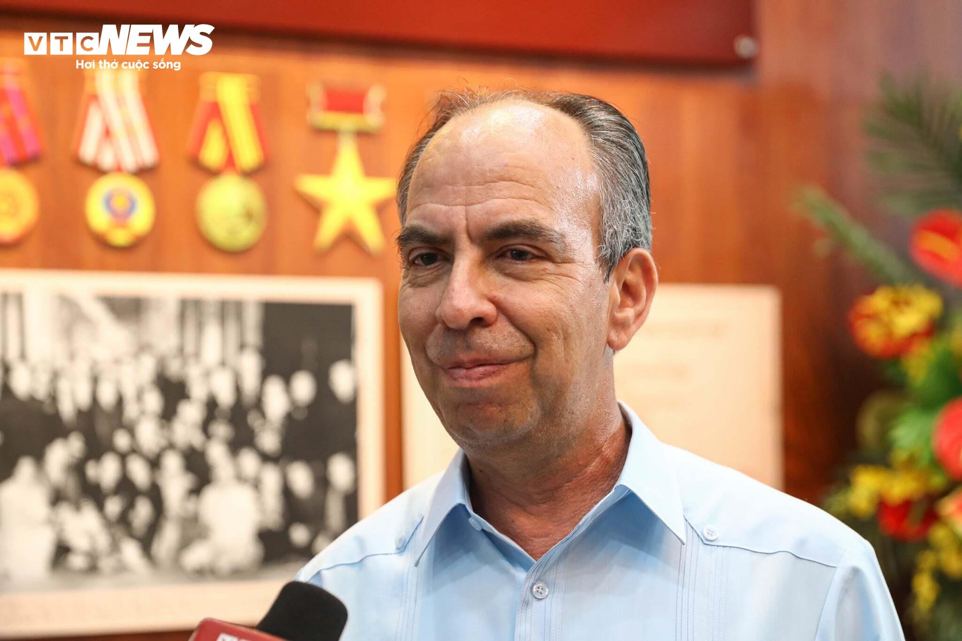 Đại sứ Rogelio Polanco Fuentes. (Ảnh: Minh Đức)