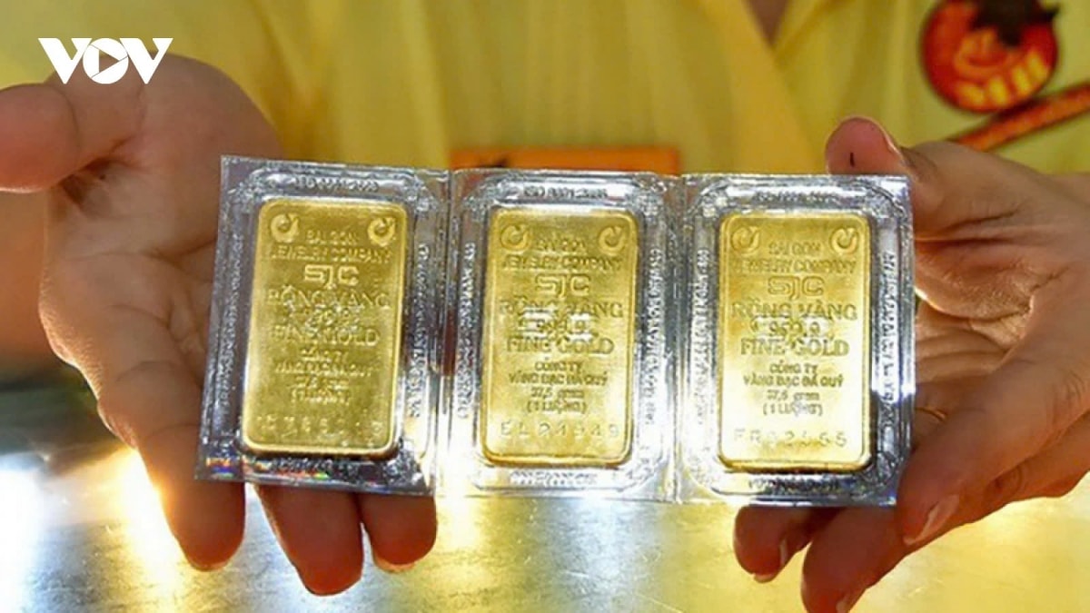 gia vang hom nay 22 8 gia ban vang sjc on dinh o muc 125,4 trieu dong luong hinh anh 1