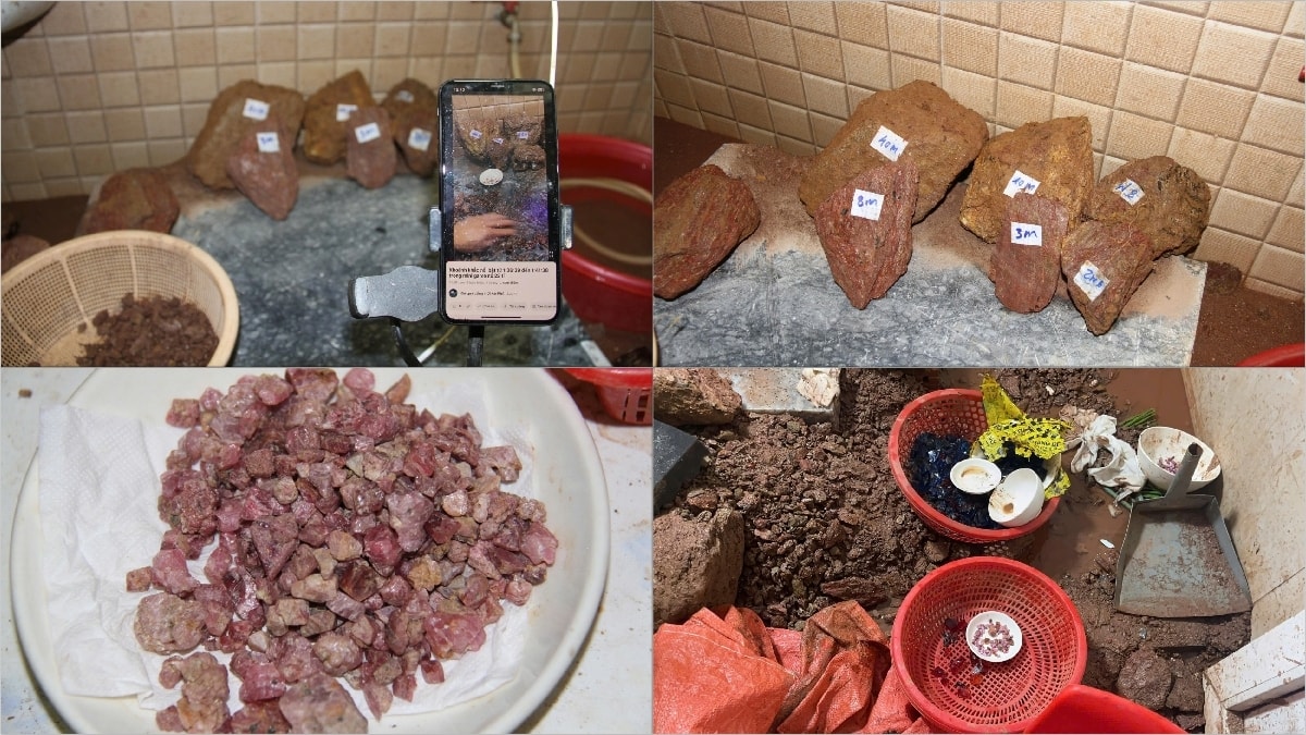 triệt phá đường dây lừa đảo bán đá đổ thạch , chiếm đoạt 10 tỷ đồng hình ảnh 2 triet pha duong day lua dao ban da do thach , chiem doat 10 ty dong hinh anh 2