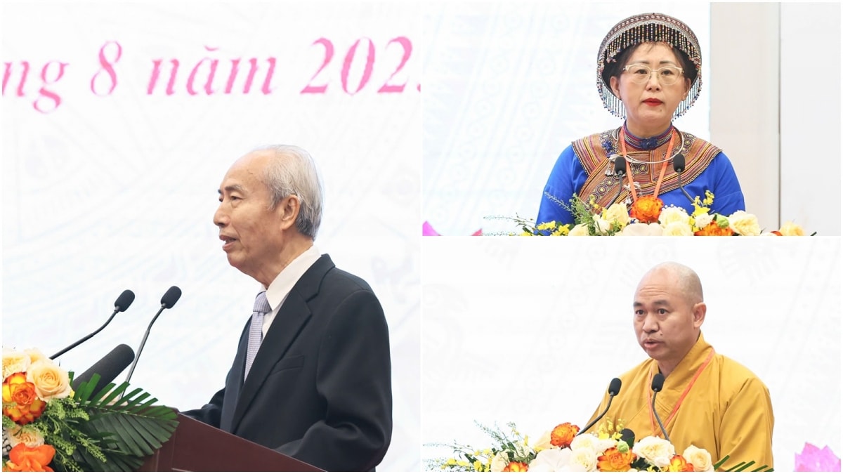 lanh dao Dang, nha nuoc, mttq gap mat dai bieu dai dien cac tang lop nhan dan hinh anh 9