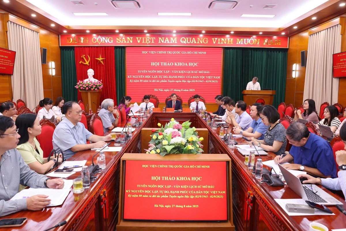 tuyên ngôn Độc lập kết tinh ý chí, khát vọng độc lập, tự do của dân tộc việt nam hình ảnh 2 tuyen ngon Doc lap ket tinh y chi, khat vong doc lap, tu do cua dan toc viet nam hinh anh 2