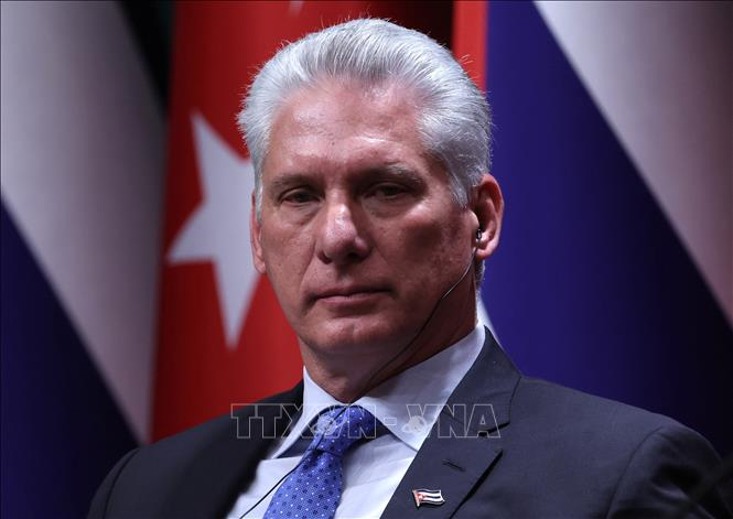 Bí thư Thứ nhất Ban Chấp hành Trung ương Đảng Cộng sản Cuba, Chủ tịch nước Cộng hòa Cuba Miguel Díaz-Canel Bermúdez. (Ảnh tư liệu: AFP/TTXVN)
