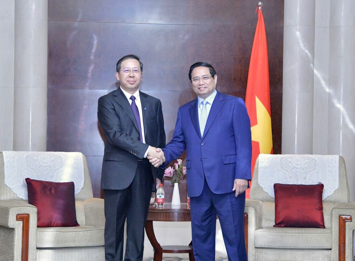 thủ tướng phạm minh chính tiếp các tập đoàn hàng đầu trung quốc hình ảnh 2 thu tuong pham minh chinh tiep cac tap doan hang dau trung quoc hinh anh 2