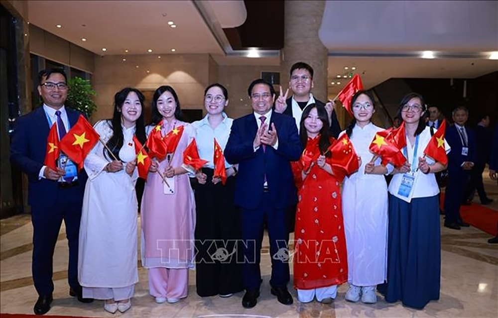 thủ tướng đến thiên tân dự hội nghị thượng đỉnh tổ chức hợp tác thượng hải sco hình ảnh 3 thu tuong den thien tan du hoi nghi thuong dinh to chuc hop tac thuong hai sco hinh anh 3