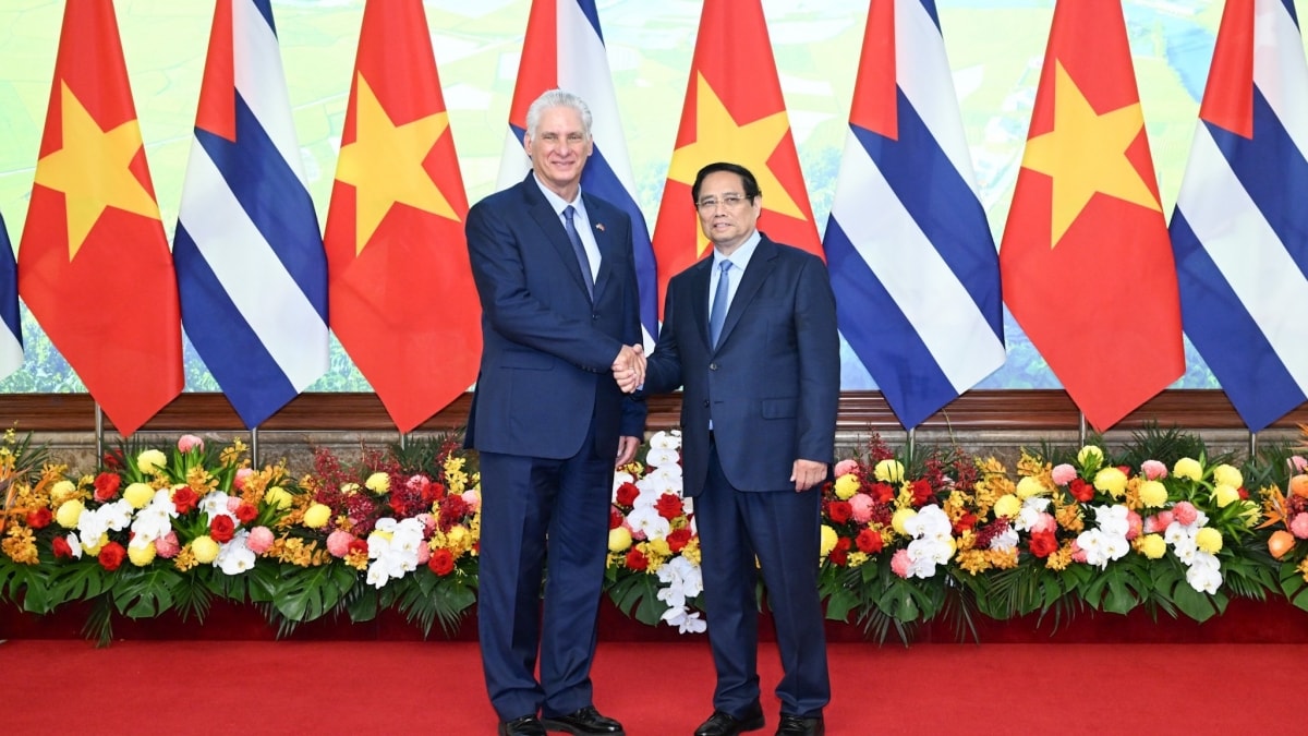tuyên bố chung việt nam - cuba hình ảnh 1 tuyen bo chung viet nam - cuba hinh anh 1