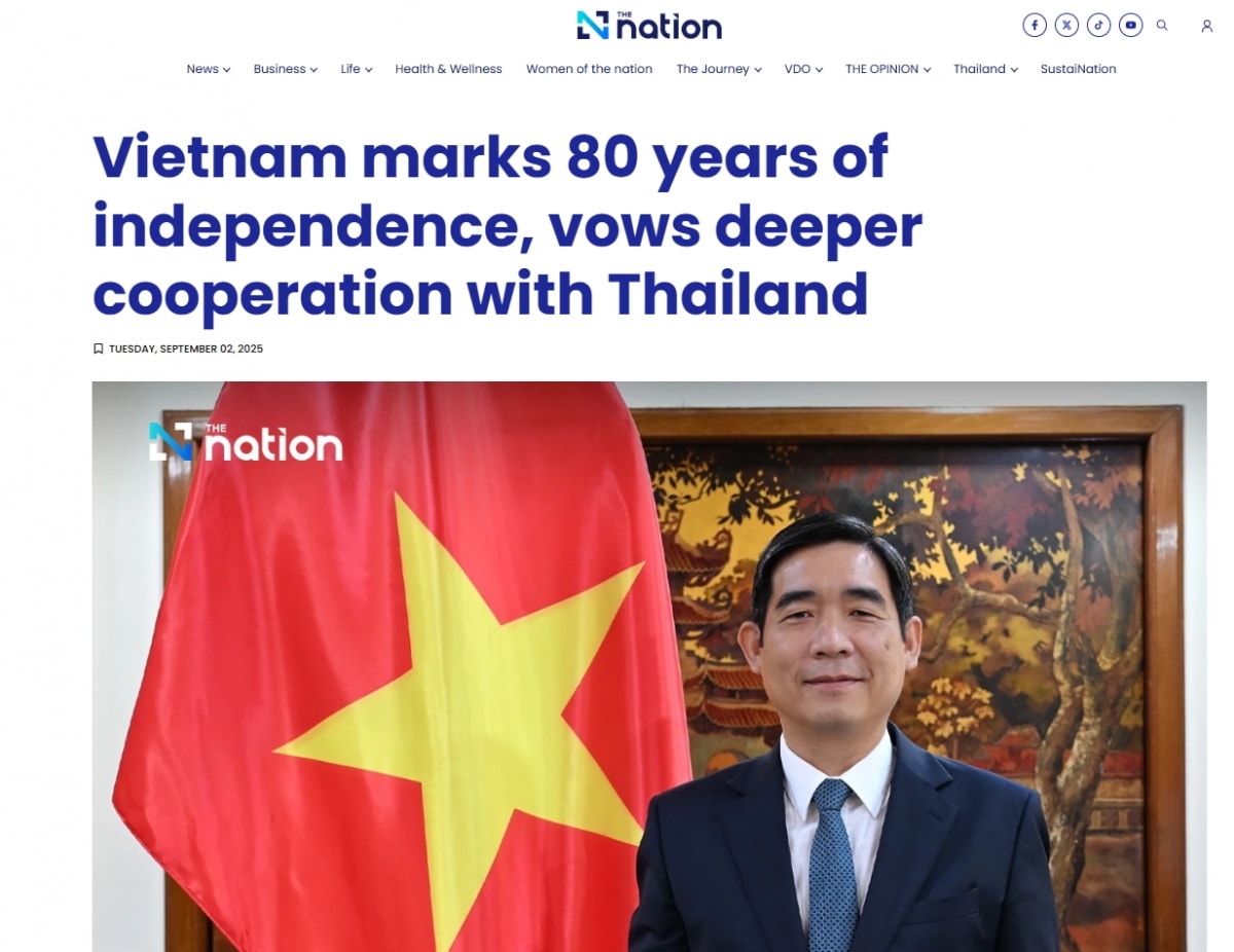 truyền thông Đông nam Á đưa tin đậm nét về lễ kỷ niệm 80 năm quốc khánh việt nam hình ảnh 2 truyen thong Dong nam A dua tin dam net ve le ky niem 80 nam quoc khanh viet nam hinh anh 2