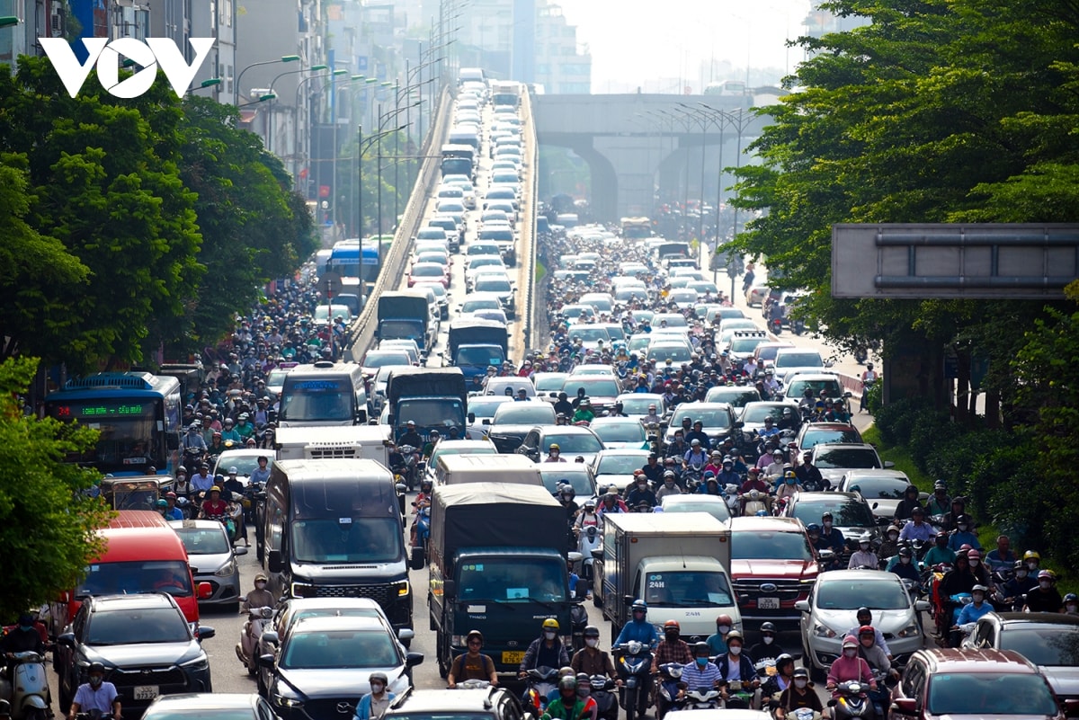 nhieu duong pho ha noi un tac trong buoi sang sau nghi le 2 9 hinh anh 11