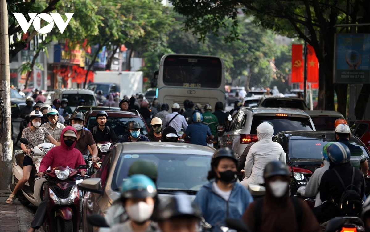 nhieu duong pho ha noi un tac trong buoi sang sau nghi le 2 9 hinh anh 14