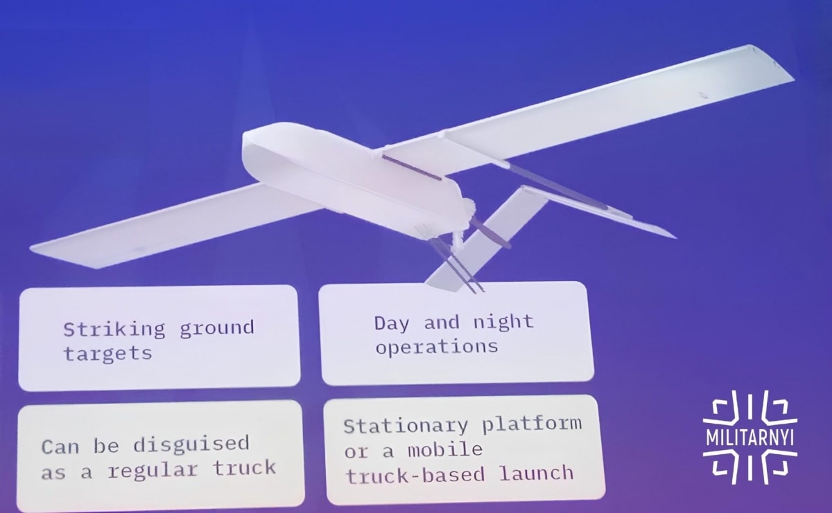 ukraine có uav tấn công tầm trung mới mang đầu đạn hơn 100kg hình ảnh 1 ukraine co uav tan cong tam trung moi mang dau dan hon 100kg hinh anh 1