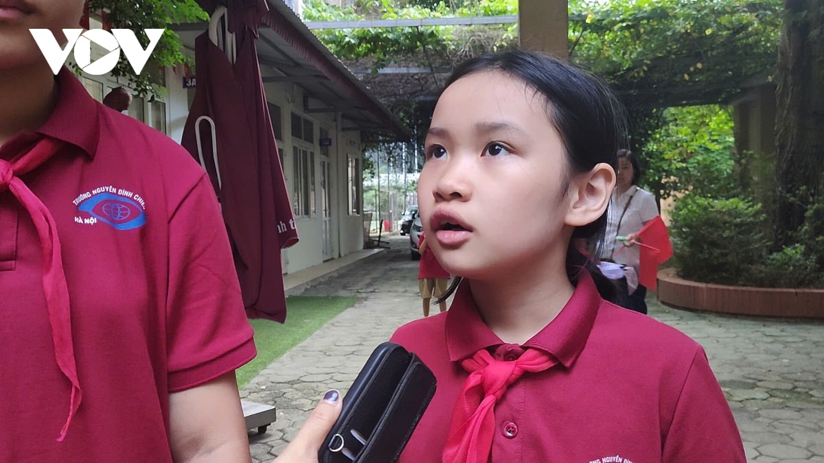 le khai giang o ngoi truong dac biet nhat ha noi - ptcs nguyen Dinh chieu hinh anh 9