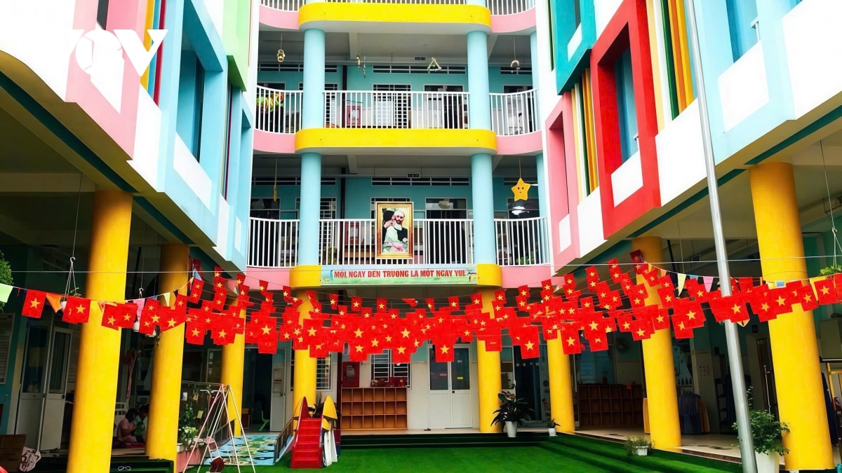 khai giảng năm học 2025-2026, lần đầu học sinh cả nước cùng chào cờ trực tuyến hình ảnh 22 khai giang nam hoc 2025-2026, lan dau hoc sinh ca nuoc cung chao co truc tuyen hinh anh 22