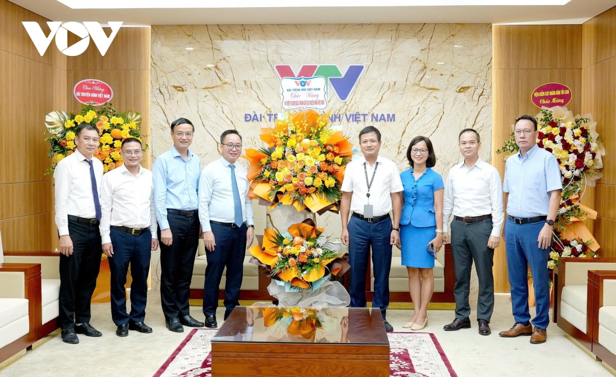 lãnh đạo vov chúc mừng vtv nhân dịp 55 năm thành lập hình ảnh 1 lanh dao vov chuc mung vtv nhan dip 55 nam thanh lap hinh anh 1