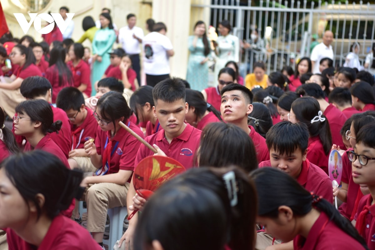 le khai giang o ngoi truong dac biet nhat ha noi - ptcs nguyen Dinh chieu hinh anh 10