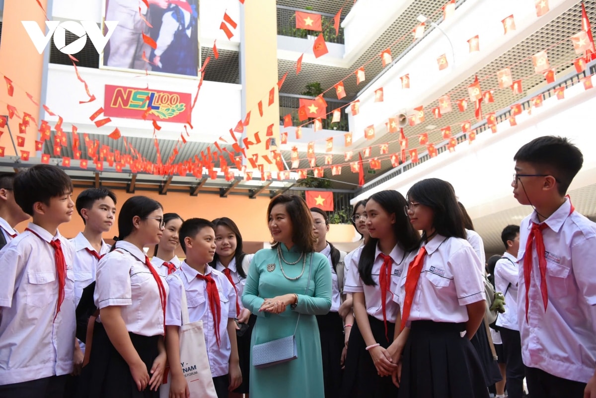 no nuc ngay khai truong, khoi dau nam hoc moi day ky vong hinh anh 15