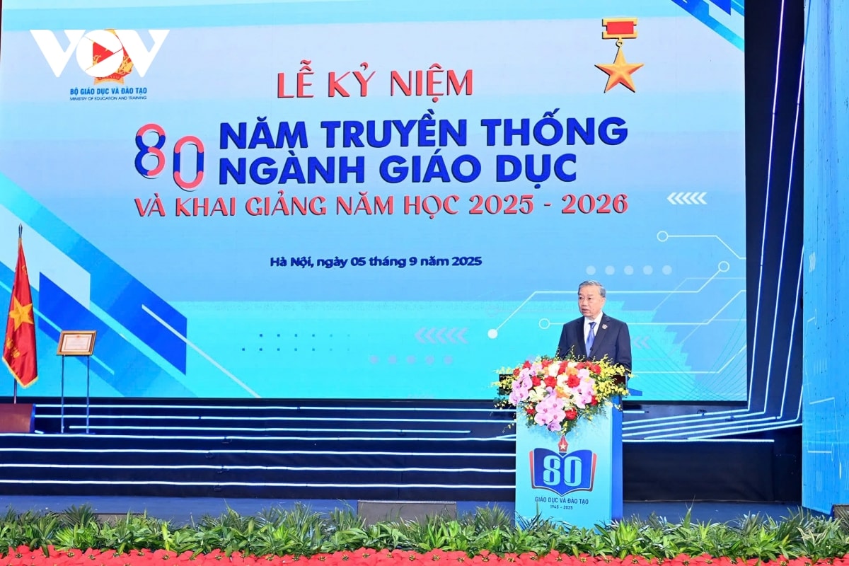 tổng bí thư tô lâm Đảng, nhà nước nhất quán coi giáo dục là quốc sách hàng đầu hình ảnh 3 tong bi thu to lam Dang, nha nuoc nhat quan coi giao duc la quoc sach hang dau hinh anh 3