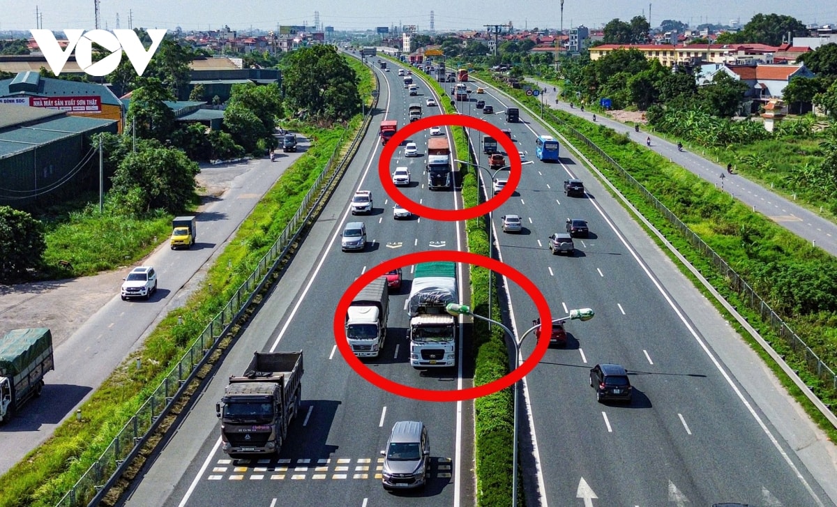 tu ngay 9 9 xe tai se bi xu phat khi di vao lan 1 tren cao toc phap van - cau gie hinh anh 1