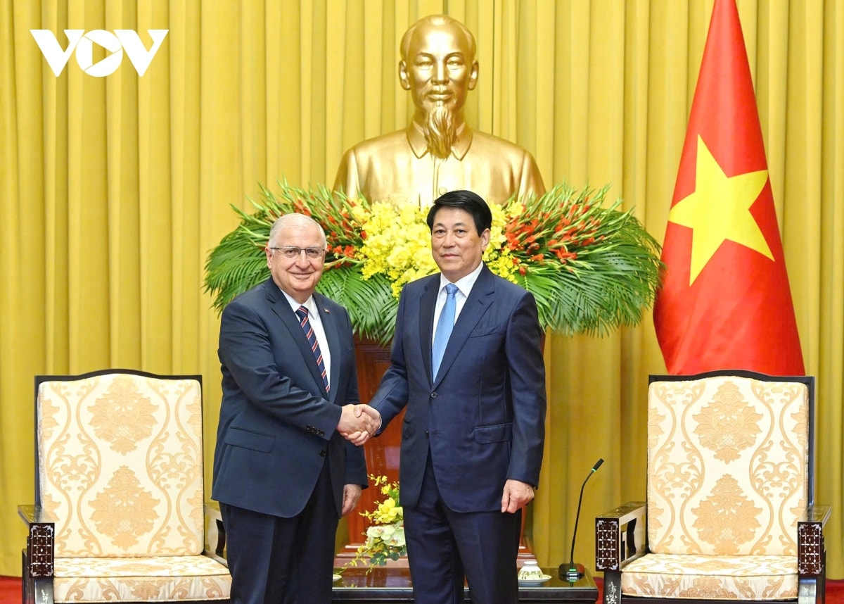chủ tịch nước lương cường tiếp bộ trưởng quốc phòng thổ nhĩ kỳ yasar guler hình ảnh 1 chu tich nuoc luong cuong tiep bo truong quoc phong tho nhi ky yasar guler hinh anh 1