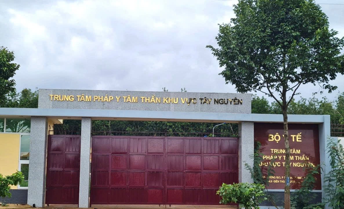 Trung tâm pháp y tâm thần khu vực Tây Nguyên.