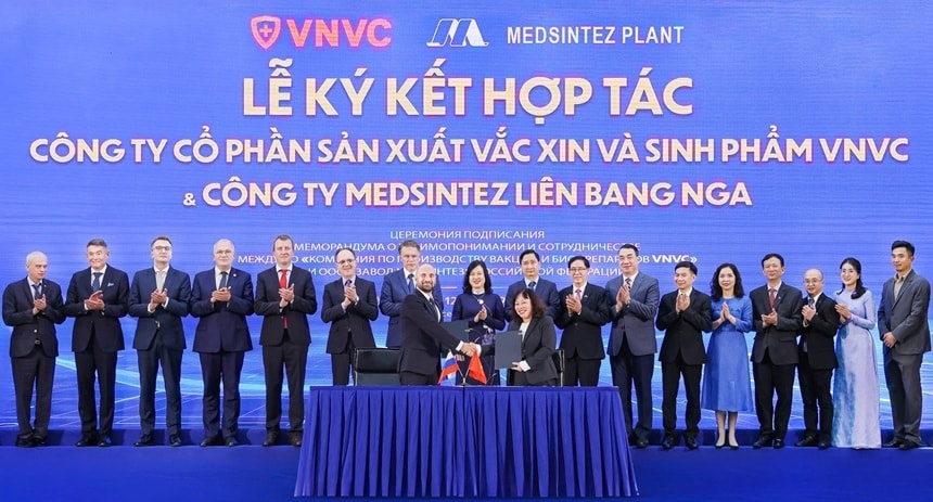 nga chuyển giao công nghệ sản xuất thuốc và vaccine thế hệ mới cho việt nam hình ảnh 1 nga chuyen giao cong nghe san xuat thuoc va vaccine the he moi cho viet nam hinh anh 1