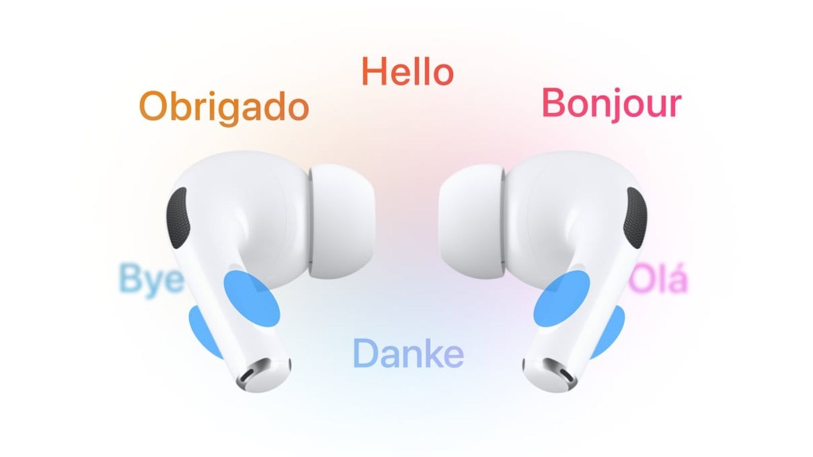 Khi hai người đeo AirPods trò chuyện với nhau, cuộc hội thoại có thể được dịch hai chiều cùng lúc ngay bên trong tai nghe của từng người. (Ảnh: MacRumors)