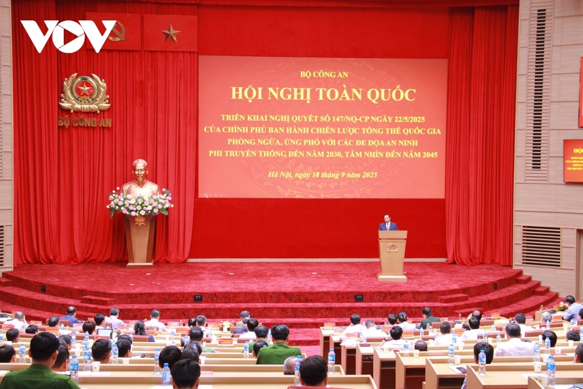 ban hanh chien luoc quoc gia ung pho cac de doa an ninh phi truyen thong hinh anh 1